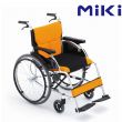 MIKI三贵手动轮椅车 MCS-43L航钛铝合金 免充气 大轮手推轮椅