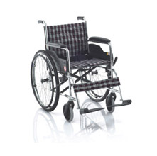 鱼跃轮椅车H033D型 铝合金 硬座