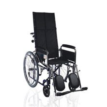 鱼跃轮椅车H008型 软座 高靠背可调节