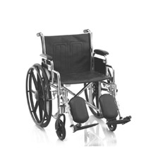 鱼跃轮椅车H102型 电镀车架 皮革靠垫