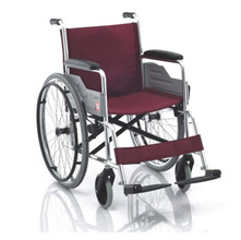 鱼跃轮椅车H033型 铝合金 软座