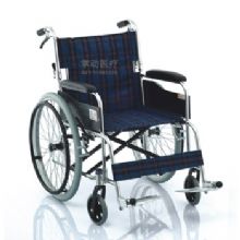 鱼跃轮椅车H030C型 铝合金 可折背