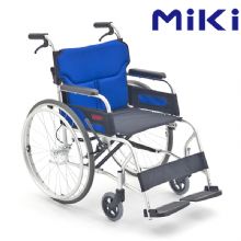 MIKI三贵手动轮椅车M-43RK  折叠轻便 家用老人残疾人手推代步车