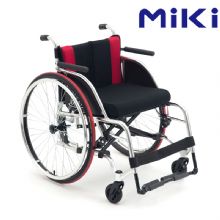 MIKI三贵手动轮椅车NZ-1 W717 红黑色