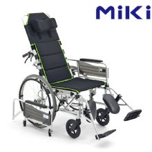 MIKI三贵手动轮椅车MSL-T24  可全躺半躺高靠背手动轮椅轻便折叠老人手推代步车