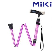 MIKI三贵折叠拐杖MRF-011220 紫色 家用老人拐杖 轻便折叠手杖