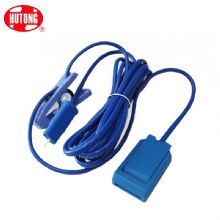 沪通高频电刀粘贴极板电缆EC03 扁头(Φ2.4）带夹子