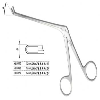 金钟鼻咬切钳HBF070 12cm 盖板式 直长圆头 宽3