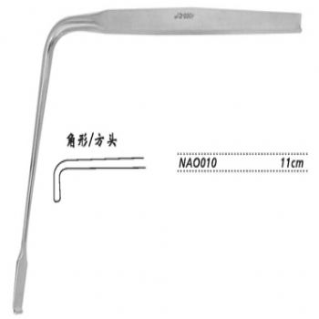 金钟神经根拉钩NAO010 11cm 角形90° 方头 头宽6.8