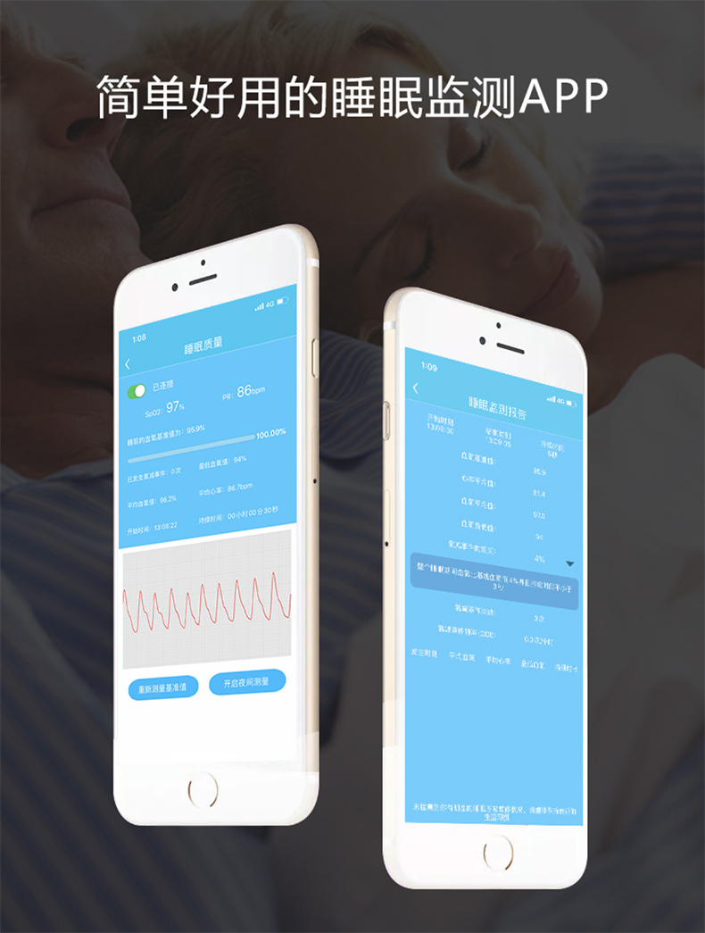 乐普睡眠监测血氧仪 AP-10